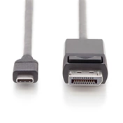 DIGITUS UHD 4K 60Hz USB type-C Gen2 aranyozott Adapter kábel 2m
