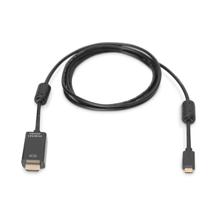 DIGITUS UHD 4K 60Hz aranyozott HDMI - USB type-C kábel 2m