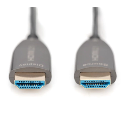 DIGITUS UHD 8K 60 Hz aranyozott 2.1 AOC optikai HDMI kábel 15m
