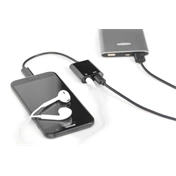DIGITUS USB Type-C + 3,5 mm-es sztereó Adapter 0,2m