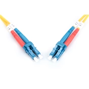 DIGITUS duplex 2xLC + 2xLC SM OS2 9/125µ 3m optikai patch kábel