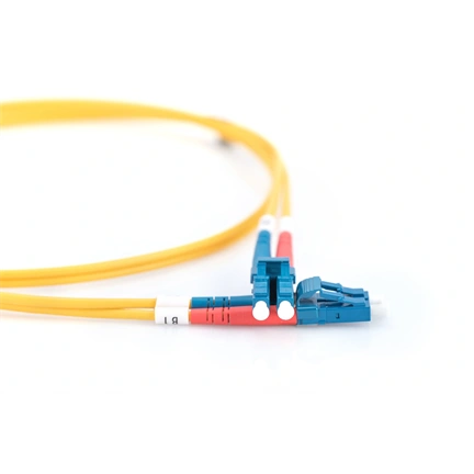 DIGITUS duplex 2xLC + 2xLC SM OS2 9/125µ 3m optikai patch kábel