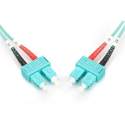 DIGITUS duplex 2xSC + 2xSC MM OM3 50/125µ 3m optikai patch kábel