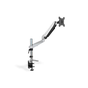 DIGITUS gázrugós C-bilincses univerzális (VESA 75 / 100) 1-es ezüst monitor tartó konzol