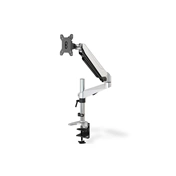 DIGITUS gázrugós C-bilincses univerzális (VESA 75 / 100) 1-es ezüst monitor tartó konzol