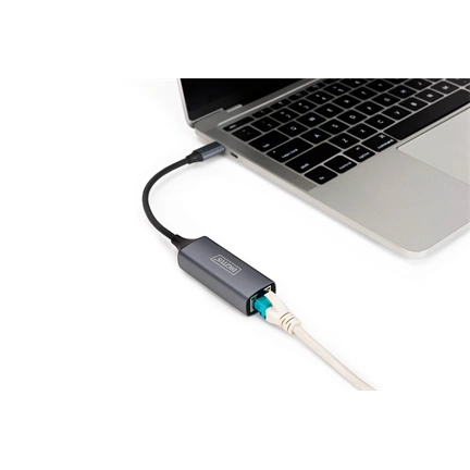 DIGITUS vezetékes USB Type-C Gigabit Ethernet Adapter