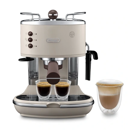 DeLonghi ECOV311.BG Icona Vintage eszpresszó lávéfőző, bézs