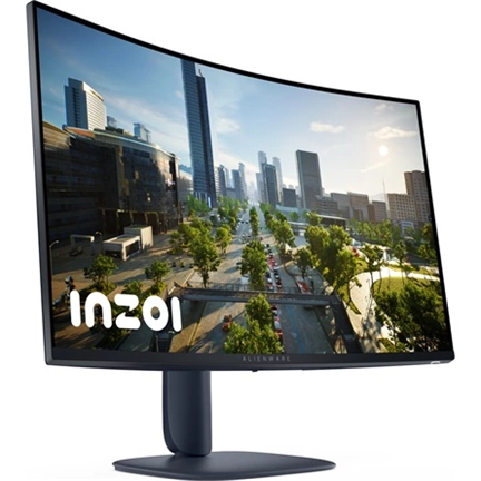 Dell Alienware AW3225DM gaming monitor - 31,5" ívelt 1500R VA QHD 180Hz, állítható magasságú, elfordítható Dell Alienware AW3225DM gaming monitor - 31,5" ívelt 1500R VA QHD 180Hz, állítható magasságú, elfordítható
