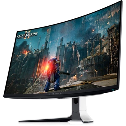 Dell Alienware AW3225QF 31,6" ívelt 1700R QD-OLED 4K UHD 240Hz állítható magasságú elfordítható gaming monitor Dell Alienware AW3225QF 31,6" ívelt 1700R QD-OLED 4K UHD 240Hz állítható magasságú elfordítható gaming monitor