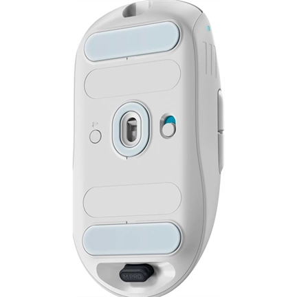 Dell Alienware Pro Wireless gaming egér vezetékes opcióval - 26000dpi, Lunar Light