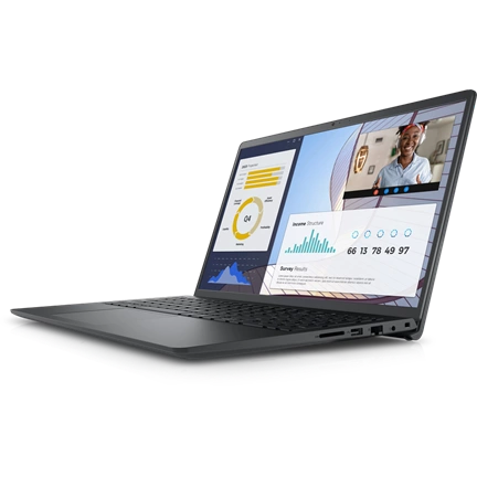 Dell Vostro 3530 15,6" FHD Intel Core i7-1355U 16GB DDR4 512GB SSD Linux notebook fekete