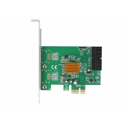 Delock 4 portos SATA PCI Express Kártya