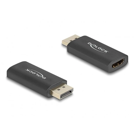 Delock 61055 aktív DisplayPort 1.4 - HDMI adapter 8K HDR funkcióval