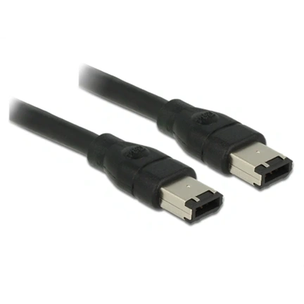 Delock 6 érintkezős dugó / 6 érintkezős dugó FireWire kábel - 0,5m (83273)