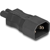 Delock 80469 tápadapter IEC 60320 - C14 - C7, apa / anya, 2,5 A, egyenes