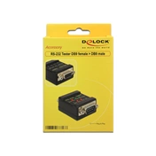 Delock 87713 RS-232 Teszter DB9 kimenet > DB9 bemenet