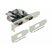 Delock 90007 RS-232 2-port PCIe x1 soros port bővítőkártya