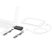 Delock Adapter SuperSpeed USB 10 Gbps (USB 3.1 Gen 2) Type-A male > USB Type-C™ female black Delock Adapter SuperSpeed USB 10 Gbps (USB 3.1 Gen 2) Type-A male > USB Type-C™ female black