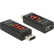 Delock Adapter USB 2.0 A male > A female with LED indicator
