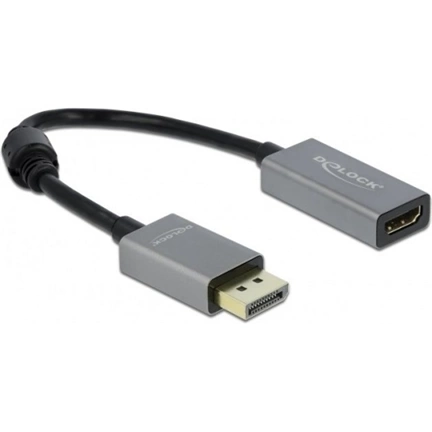 Delock Aktív DisplayPort 1.4 - HDMI átalakító 4K 60 Hz (HDR)