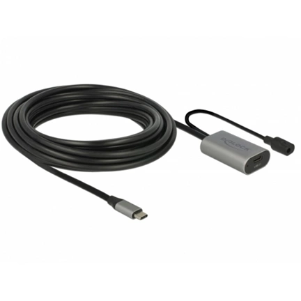 Delock Aktív USB 3.1 Gen-1 bővítő kábel USB Type-C 5m