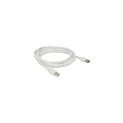 Delock Cable EASY-USB 2.0-A apa > USB 2.0 B apa 3 m fehér