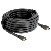 Delock Cable High Speed HDMI with Ethernet – HDMI A male > HDMI A male 20 m
