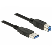 Delock Cable USB 3.0 Type-A male > USB 3.0 Type-B male 1.0 m black
