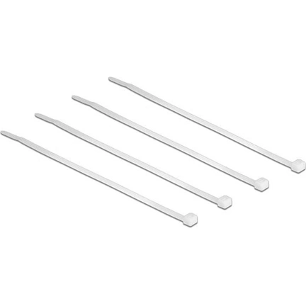 Delock Cable ties transparent L 100 x W 2.5 mm 100 pieces