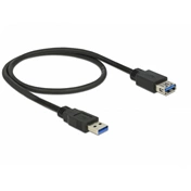 Delock Extension cable USB 3.0 Type-A male > USB 3.0 Type-A female 0.5m black
