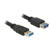 Delock Extension cable USB 3.0 Type-A male > USB 3.0 Type-A female 5m black