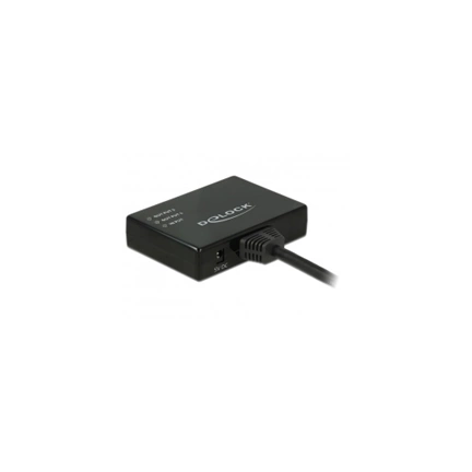 Delock HDMI-elosztó, 1 x HDMI-in 2x HDMI out 4k, 60 cm kábellel