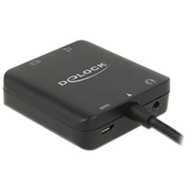 Delock HDMI-hangkivonatoló, 4K, kompakt