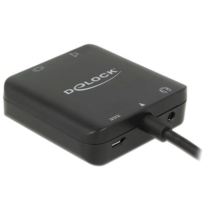 Delock HDMI-hangkivonatoló, 4K, kompakt