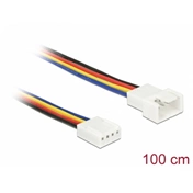 Delock Hosszabbító kábel PWM hűtőventillátor csatlakozás 4 tűs 100 cm (3 év)