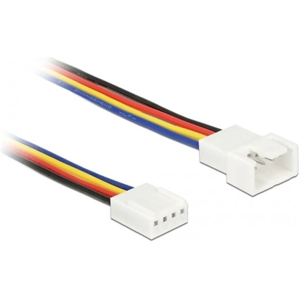 Delock Hosszabbító kábel PWM hűtőventillátor csatlakozás 4 tűs 30 cm (3 év)