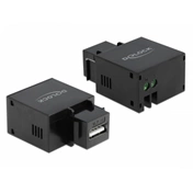 Delock Keystone Module USB Type-A Charging Port 2.1 A black