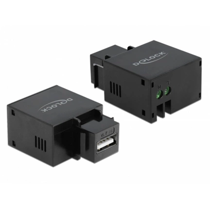 Delock Keystone Module USB Type-A Charging Port 2.1 A black
