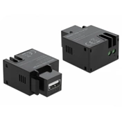 Delock Keystone Module USB Type-A Charging Port 2.1 A black