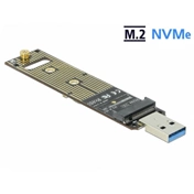 Delock M.2 NVMe PCIe SSD átalakító USB 3.1 Gen 2-vel