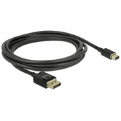Delock Mini DisplayPort a DisplayPort-kábel 8K 60 Hz 2 m DP 8K tanúsítvánnyal