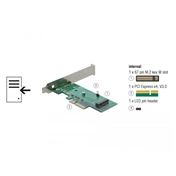 Delock PCI Express Card > 1 x internal M.2 NGFF