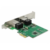 Delock PCI Express Kártya > 2 x Gigabit LAN