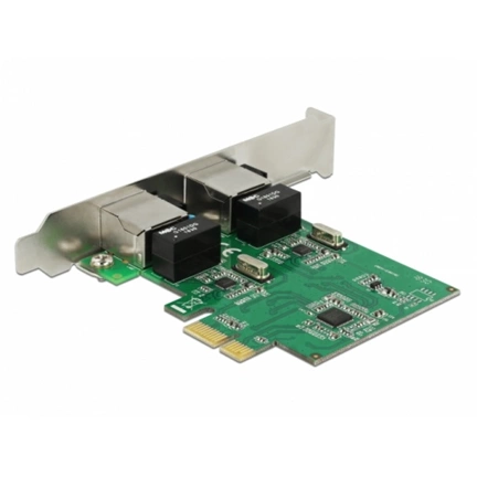 Delock PCI Express Kártya > 2 x Gigabit LAN