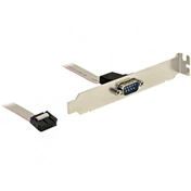 Delock Slot Bracket > 1 x Serial Pin layout: twisted