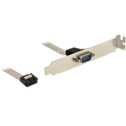 Delock Slot Bracket > 1 x Serial Pin layout: twisted