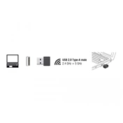 Delock USB 2.0 Dual Band WLAN ac/a/b/g/n Nano Stick 433 Mbps