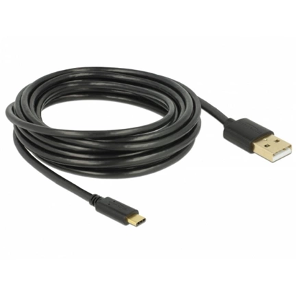 Delock USB 2.0 kábel A-típusú Type-C 4 m