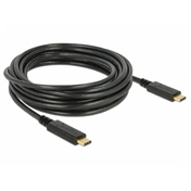 Delock USB 2.0 kábel Type-C a Type-C 4 m 5 A E-Marker