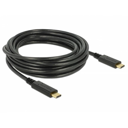 Delock USB 2.0 kábel Type-C a Type-C 4 m 5 A E-Marker
